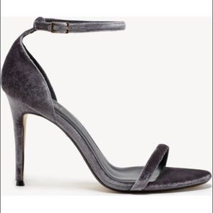 Charcoal Velvet Blake Heel by RAYE